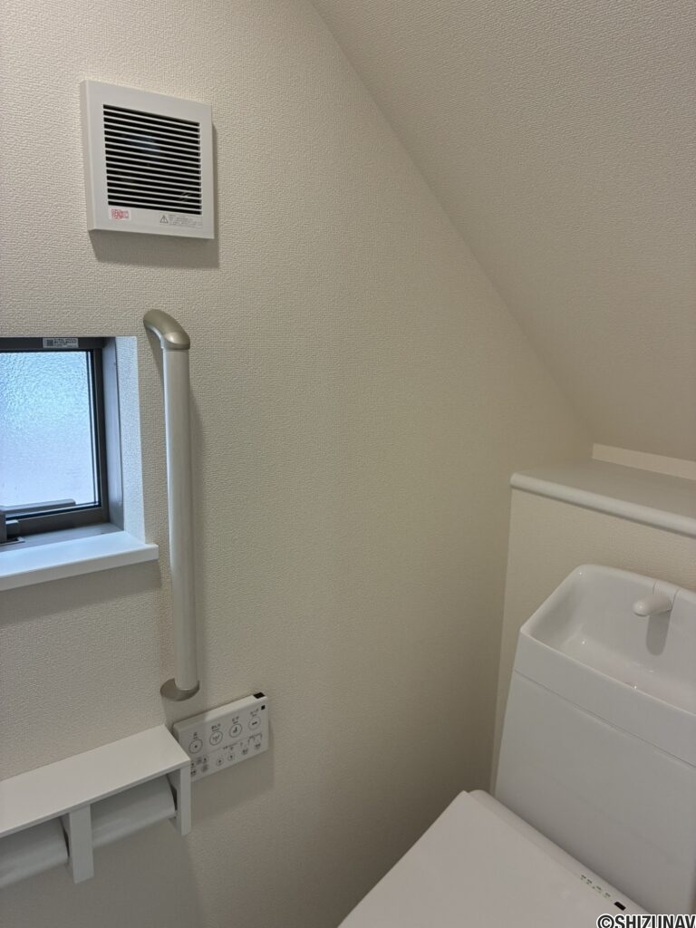 １階トイレです。