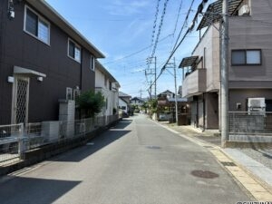 前面道路