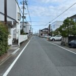 前面道路