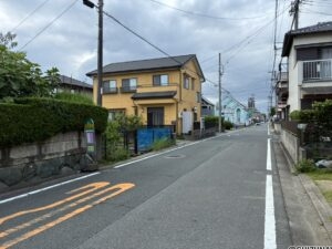 前面道路