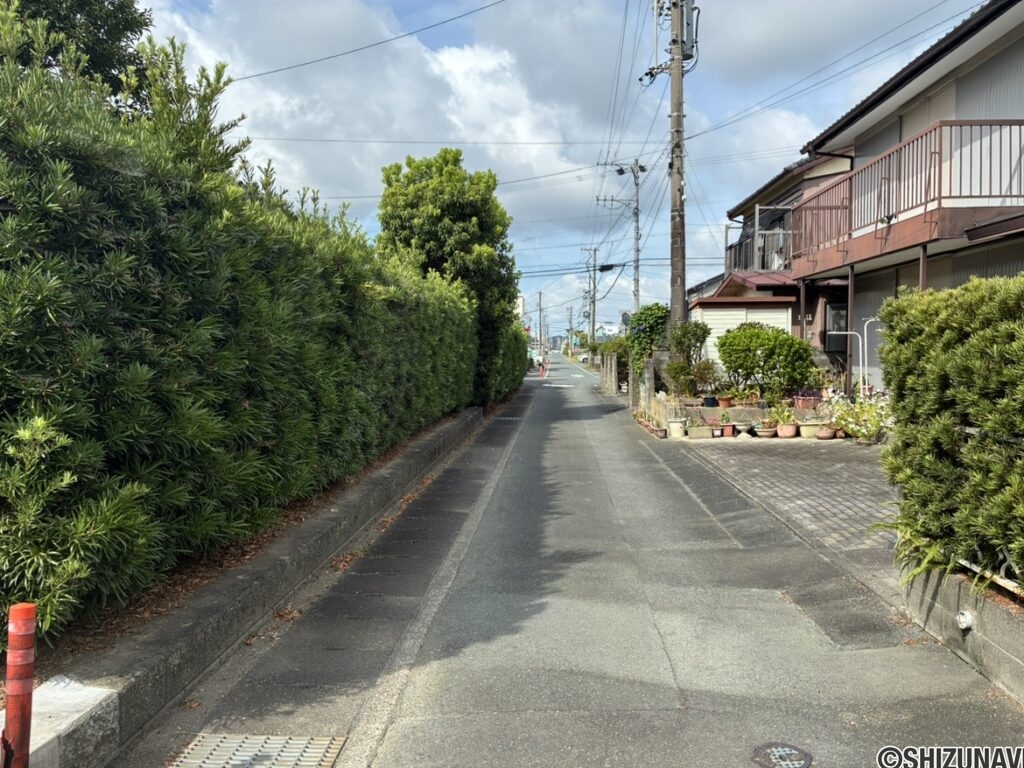 前面道路