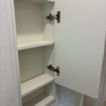 壁埋め込み収納です。