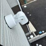 監視カメラです。西側５帖洋室から、手動で向きを調整可能です。