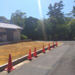 前面道路(東→西)
