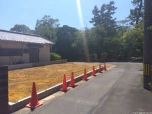 前面道路(東→西)