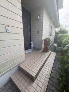 玄関です。