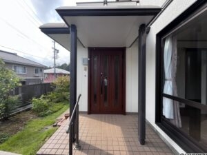 玄関外