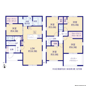2号棟　間取り図