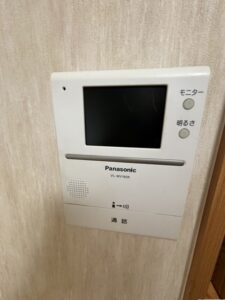 TVモニター付きインターフォン