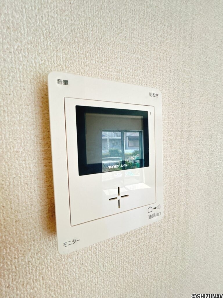 【モニター付きインターホン】
