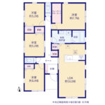 1号棟　間取り図