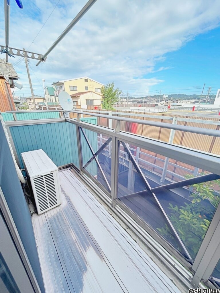 葵区瀬名川　南側バルコニー