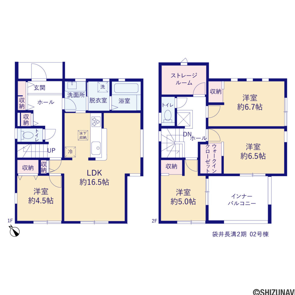 2号棟　間取り図