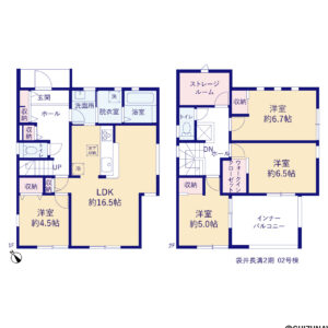 2号棟　間取り図