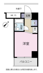 ダイアパレスステーションサイド静岡2号館 7階 表面利回り約18% 駿河区泉町の画像