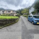 前面道路