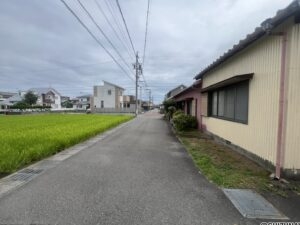 前面道路