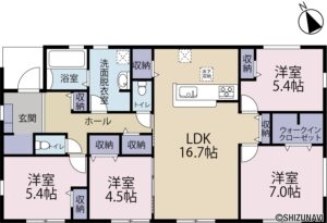 【2027年1月完成予定】浜松市中央区米津町　2棟　4LDKの物件画像