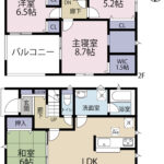 【2026年10月完成予定】富士宮市城北町第2　全2棟　1号棟　4LDK＋テレワークスペース＋WICの画像