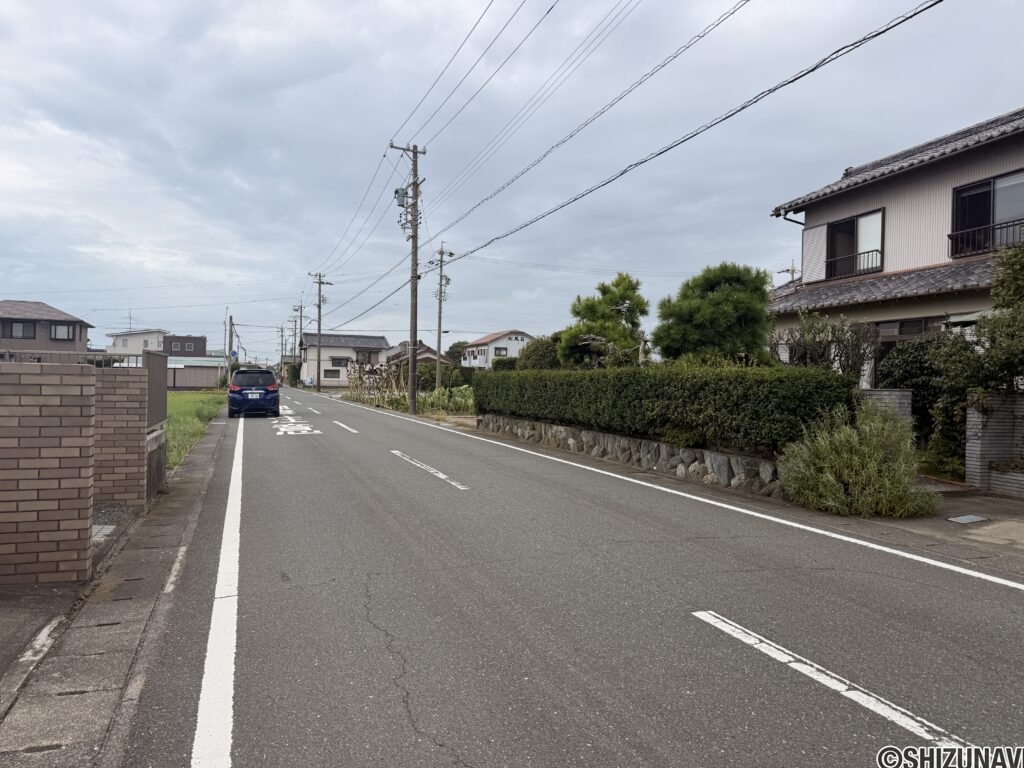 米津町　土地　線引き前宅地　100坪超（解体測量渡し）の画像
