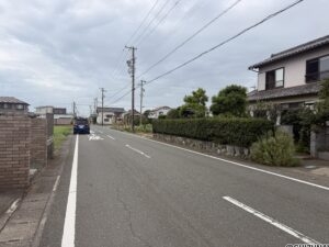 米津町　土地　線引き前宅地　100坪超（解体測量渡し）の画像