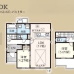 1号棟　間取り図