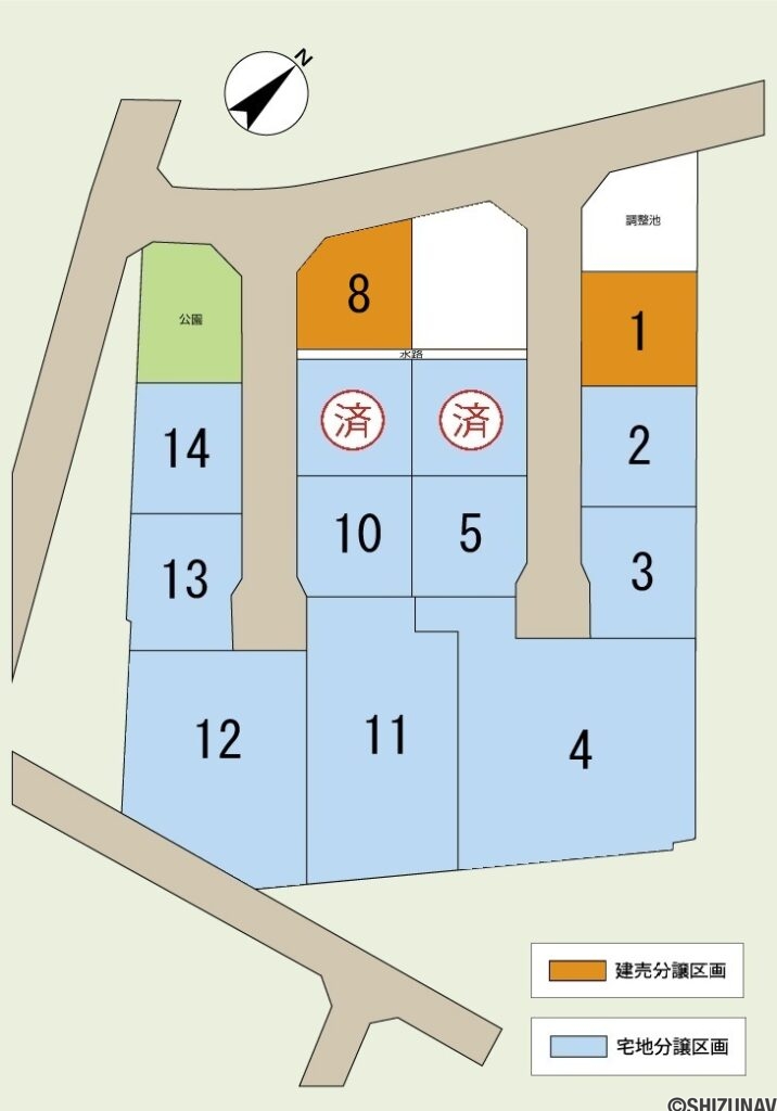全体区画図