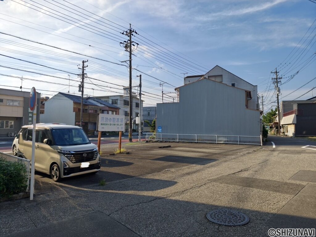 静岡市葵区籠上（安倍街道沿い）売土地 60坪の画像