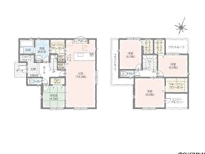 2号棟　間取り図