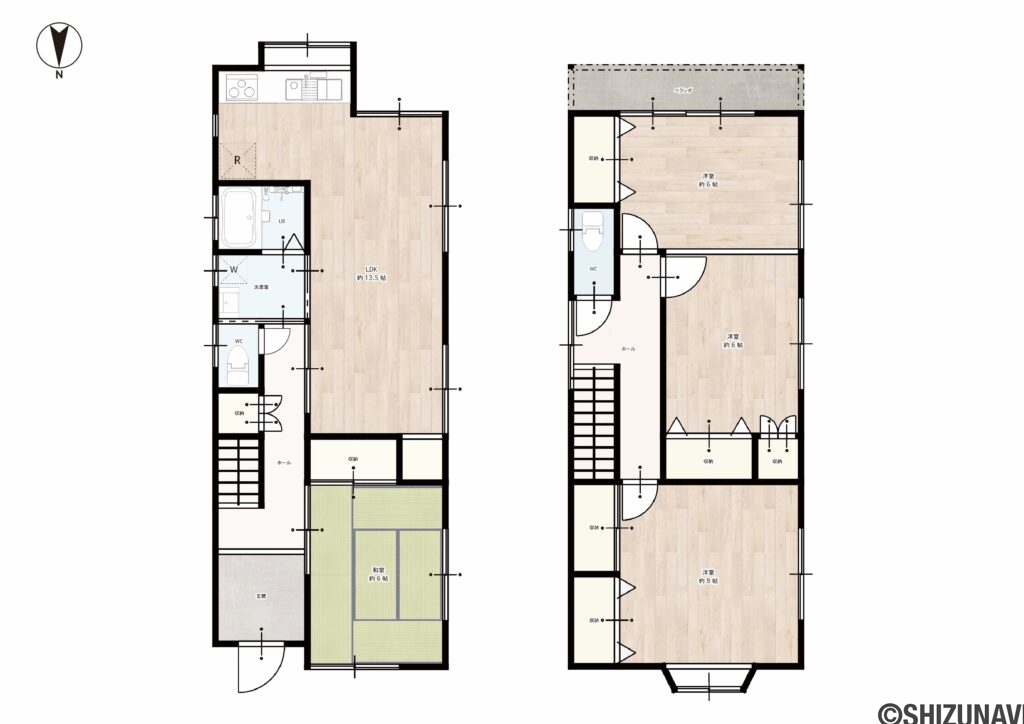清水区由比町屋原　4LDK　中古住宅　【リフォーム中】の画像