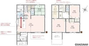 タマタウン清水区下野中　新築戸建て　全2棟の物件画像