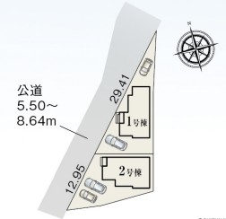 【2026.11完成予定】リーブルガーデン丸子新田4期　新築一戸建て　の物件画像