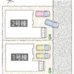 タマタウン清水区下野中　新築戸建て　全2棟の画像
