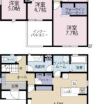 1号棟　間取り図