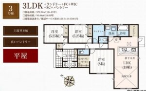 3号棟　間取り図