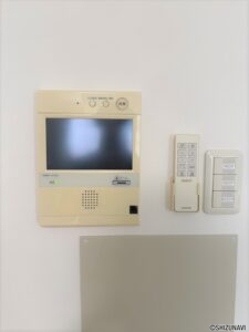 モニター付きインターホン♪