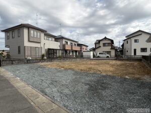 【仲介手数料不要・解体更地渡し・建築条件無し】浜松市浜名区小松　土地　広々とした79坪　の画像