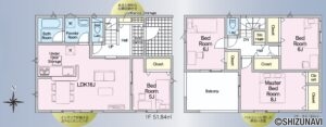 【2026年11月完成予定】磐田市森本　残2棟　4LDKの物件画像