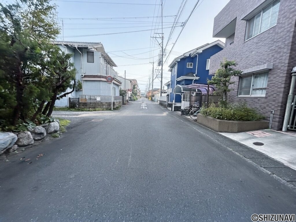 前面道路