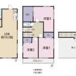 富士市宮下　中古　間取り図
