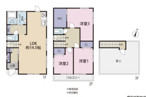 富士市宮下　中古　間取り図