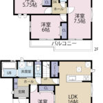 ハートフルタウン　沼津市下香貫2092番　A号棟　4LDKの画像