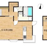 【間取り図】毎日使う浴室を拡張し、使い心地の良い広さになる予定です。
