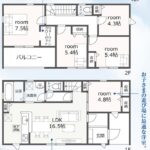 1号棟　間取り図