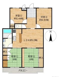 【間取り図】