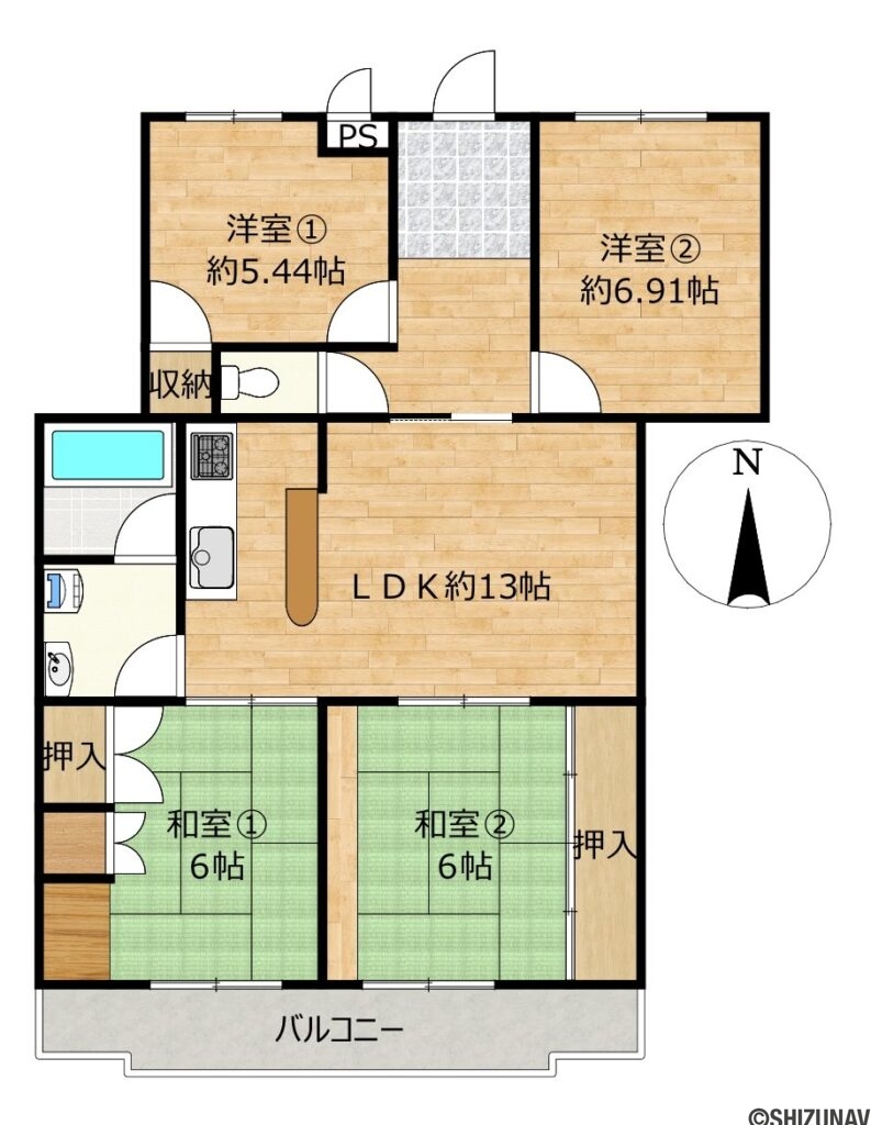 【間取り図】