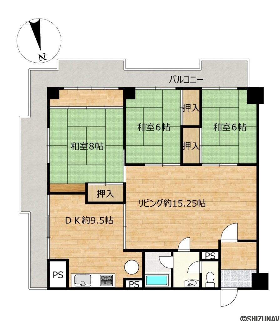 【間取り図】
