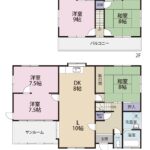 間取図　葵区産女
