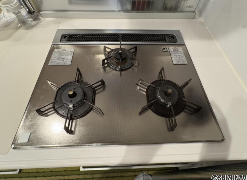 三口コンロです。