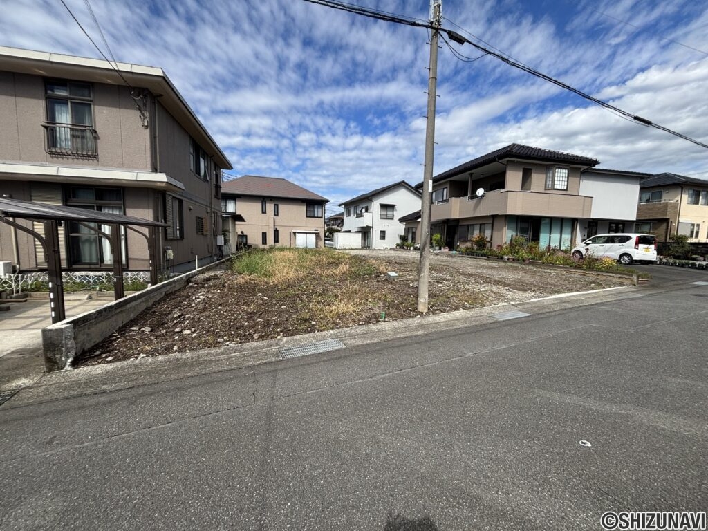 富士市宇東川東町　土地　外観
